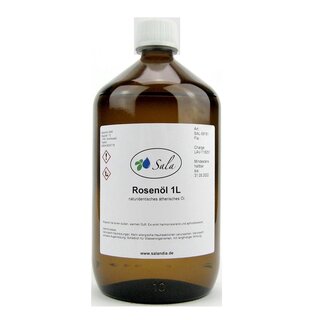 Sala Rosenöl naturidentisch 1 L 1000 ml Glasflasche