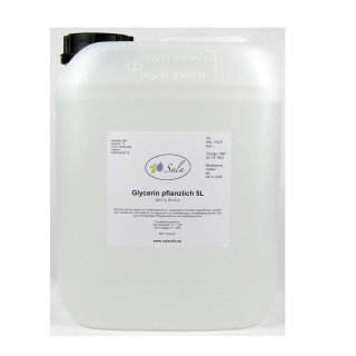Sala Glycerine E422 vegetable 99,5% Ph. Eur. 5 L 5000 ml canister