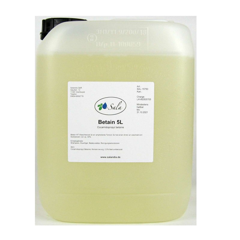 Sala Cocamidopropyl Betaine 5 L 5000 ml canister, 28,29 €