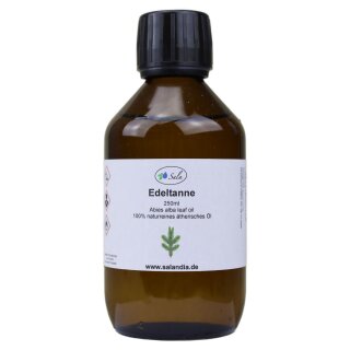 Sala Edeltannennadelöl Aroma ätherisches Öl naturrein 250 ml Glasflasche