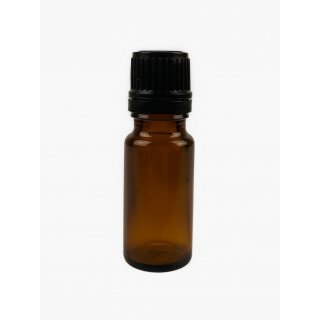 Sala Brown Glass Bottle DIN 18 Barrel Gasket & Tamper-Evident Closure 10 ml