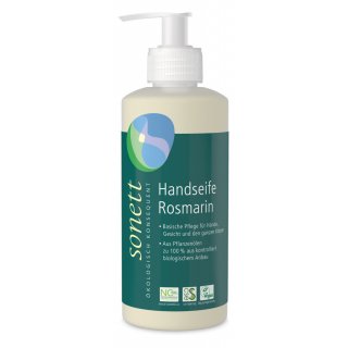 Sonett Handseife Rosmarin vegan 300 ml Spender