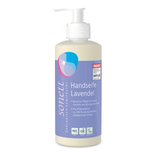 Sonett Hand Soap Lavender vegan 300 ml dispenser