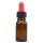 Sala Braunglasflasche DIN 18 Pipettenflasche Pipette schwarz-rot 10 ml