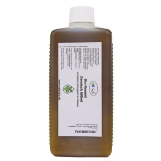 Sala BIO-Neemöl kaltgepresst mit Salamul Emulgator fertig gemischt 500 ml HDPE Flasche