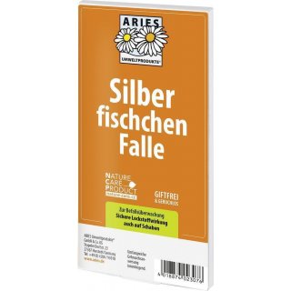 Aries Silberfischchen Falle vegan 2 x 3 Stück