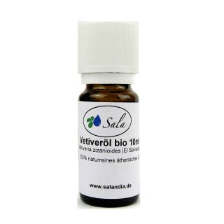 Sala Vetiveröl Aroma ätherisches Öl naturrein BIO 10 ml