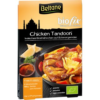 Beltane Biofix Chicken Tandoori Würzmischung glutenfrei vegan bio 21,47 g