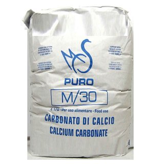 Sala Calciumcarbonat Schlämmkreide E 170 CaCO3 25 kg 25000 g Sack
