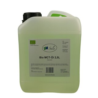 Sala MCT-Öl Neutralöl 2,5 L 2500 ml Kanister