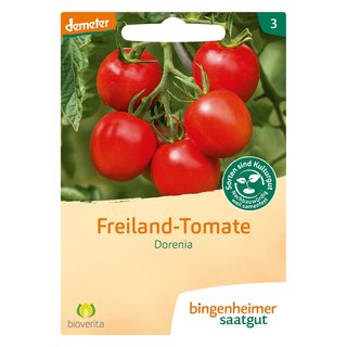 Bingenheimer Saatgut Freiland-Tomate Dorenia demeter bio für ca. 15 Pflanzen