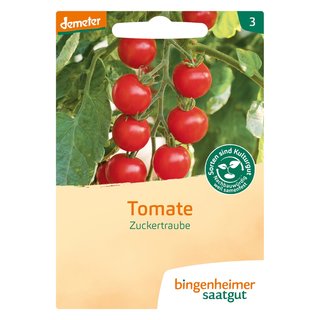 Bingenheimer Saatgut Tomate Zuckertraube demeter bio für ca. 15 Pflanzen