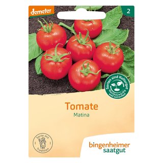 Bingenheimer Saatgut Tomate Matina demeter bio für ca. 15 Pflanzen