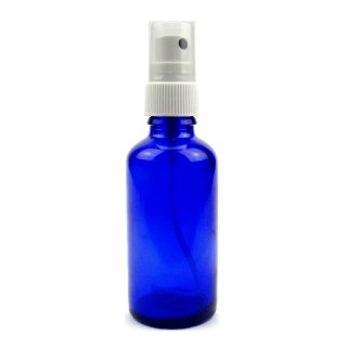 Sala Blue Glass Bottle DIN 18 Sprayer Closure 50 ml