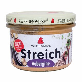 Zwergenwiese Streich Aubergine glutenfrei vegan bio 180 g