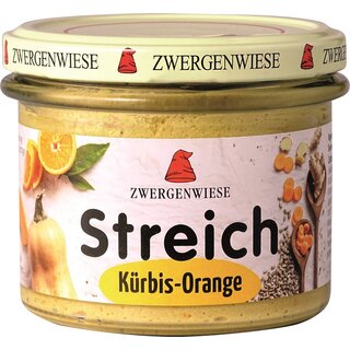 Zwergenwiese Streich Kürbis Orange glutenfrei vegan bio 180 g