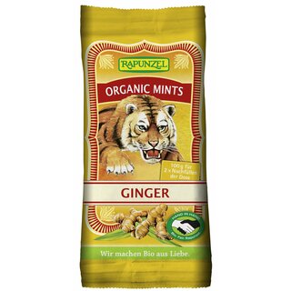Rapunzel Organic Mints Ginger bio 100 g Nachfüllpackung