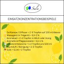 Sala Zitronenöl Aroma ätherisches Öl naturrein 100 ml PET Flasche