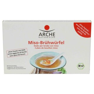 Arche Miso Brühwürfel hefefrei vegan bio 80 g Liefertermin unbekannt