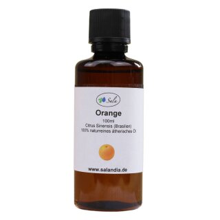 Sala Orangenöl Brasilien ätherisches Öl süß  naturrein 100 ml PET Flasche