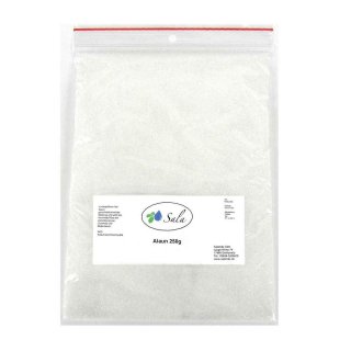 Sala Alaun Kalialaun Kaliumaluminiumsulfat Ph. Eur. 250 g Beutel