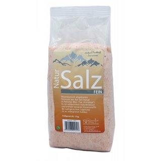 Landkaufhaus Mayer Natural Salt fine from the salt range 1 kg 1000 g bag