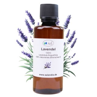 Sala Lavender essenial oil 38/40 100% pure 100 ml PET bottle