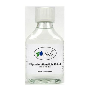 Sala Glycerine E422 vegetable 99,5% Ph. Eur. 100 ml NH glass bottle