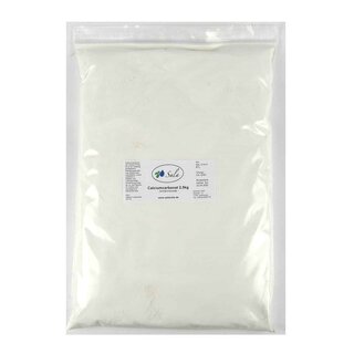 Sala Calciumcarbonat Schlämmkreide E 170 CaCO3 2,5 kg Beutel