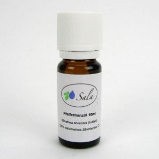 Sala Peppermint mentha arvensis essential oil 100% pure 10 ml