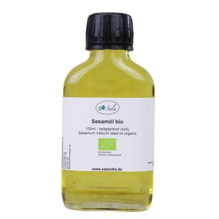 Sala Sesamöl kaltgepresst BIO 100 ml Taschenflasche