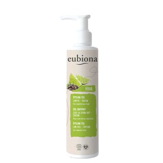 Eubiona Styling Hair Gel Lime Extract Caffeine vegan 200 ml