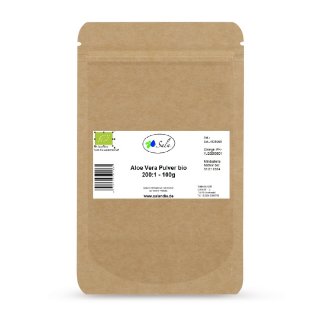 Sala Aloe Vera Extract 200:1 Powder organic 100 g bag