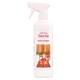 Beeta Beetroot Power Wood Cleaner vegan 500 ml spray bottle