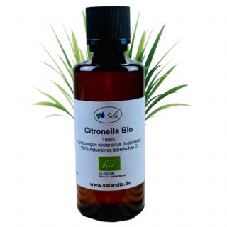 Sala Citronella Aroma essential oil 100% pure organic 100 ml PET bottle