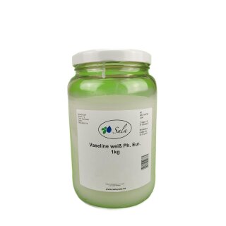 Sala Vaseline weiß Ph. Eur. 1 kg 1000 g Glas Aktionspreis