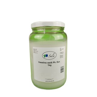 Sala Vaseline weiß Ph. Eur. 1 kg 1000 g Glas
