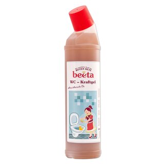 Beeta Rote Bete Kraft WC Kraftgel parfümfrei vegan 750 ml Flasche