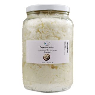 Sala Capuacu Butter cold pressed 1 kg 1000 g glass