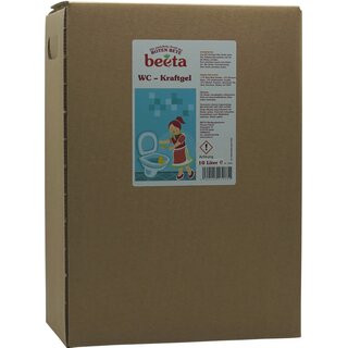 Beeta Rote Bete Kraft WC Kraftgel vegan 10 L 10000 ml Bag in Box