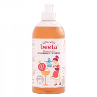 Beeta Beetroot Power Dishwashing Liquid vegan 500 ml dosing bottle