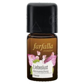 Farfalla Aromamour Jasmine Love Lust fragrance mix 100% pure 5 ml