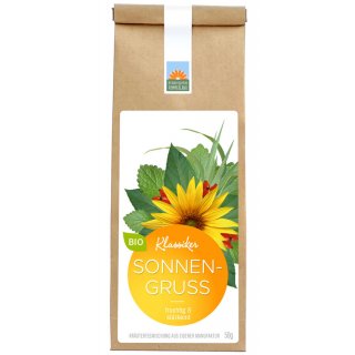 Kräutergarten Pommerland Sun Salutation Herbal Tea loose organic 50 g paper bag