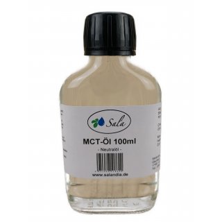 Sala Caprylic Capric Triglyceride Neutral Oil Ph. Eur. 100 ml NH glass bottle