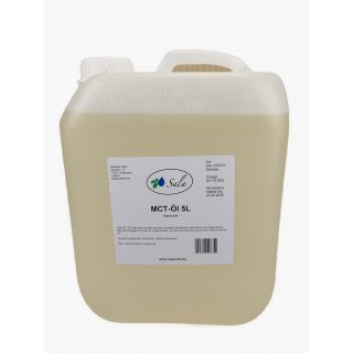 Sala Caprylic Capric Triglyceride Neutral Oil Ph. Eur. 5 L 5000 ml canister
