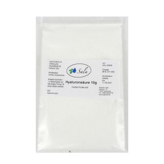 Sala Hyaluronan Hyaluronic Acid low molecular 100 g bag
