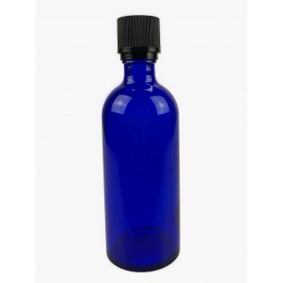 Sala Blauglasflasche DIN 18 Tropfeinsatz Originalitätsring Kindersicherung 100 ml