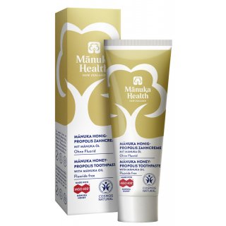 Manuka Health Manuka Honey Propolis Toothpaste MGO 400 with manuka oil without fluoride 75 ml