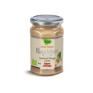 Rigoni di Asiago Nocciolata Nut Nougat Bianca Spread organic 250 g