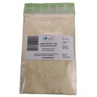 Sala Yoghurt Culture Greek Style conv. 15 g bag